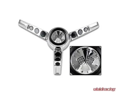 Scott Drake Sprint Steering Wheel Horn Button w/Generator Only Ford Falcon 1963-1964 - C4DZ-13A805-C