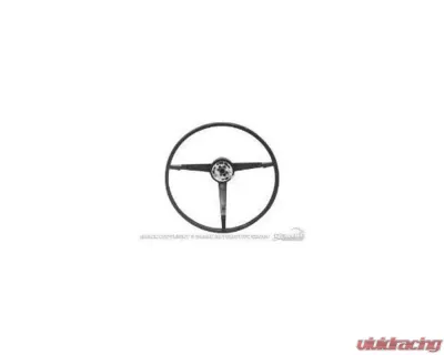 Scott Drake Standard Steering Wheel Black Generator Ford Mustang 1964 - C4ZZ-3600-BK