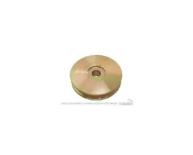 Scott Drake Hi-Po Alternator Pulley Yellow Steel Ford Mustang 1965-1973