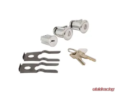 Scott Drake Door Lock and Ignition Cylinder Set Ford Mustang 1965-1966 - C5DZ-6222050-A