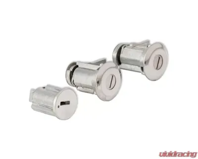 Scott Drake Door Lock and Ignition Cylinder Set Ford Mustang 1965-1966 - C5DZ-6222050-A