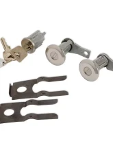 Scott Drake Door Lock and Ignition Cylinder Set Ford Mustang 1965-1966                                     - C5DZ-6222050-A - Image 3