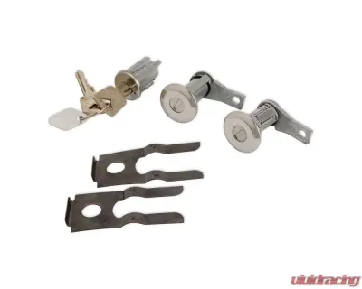 Scott Drake Door Lock and Ignition Cylinder Set Ford Mustang 1965-1966 - C5DZ-6222050-A