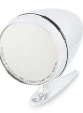 Scott Drake Chrome Bullet Exterior Mirror with Long Base and Convex Glass Ford Mustang 1965-1968                                     - C5RZ-17696-ALC - Image 4