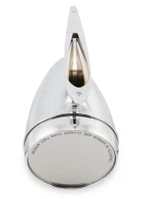Scott Drake Chrome Bullet Exterior Mirror with Long Base and Convex Glass Ford Mustang 1965-1968                                     - C5RZ-17696-ALC - Image 5
