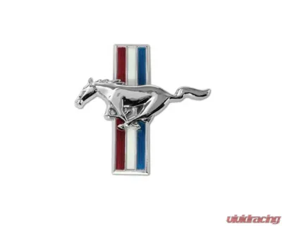 Scott Drake Glove Box Emblem Flat Ford Mustang 1965-1966 - C5ZB-65060A14-A