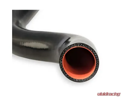 Scott Drake Radiator Hose Set Black Silicone Ford Mustang 1965-1968 - C5ZE-8260-86-BK