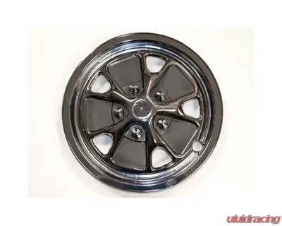 Scott Drake Styled Steel Plastic Hub Caps 14" Diameter Ford Mustang 1964-1967 - C5ZZ-1007-HC