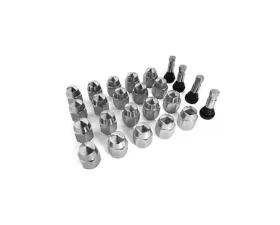 Scott Drake STYLE STEEL RIM LUG NUT KIT