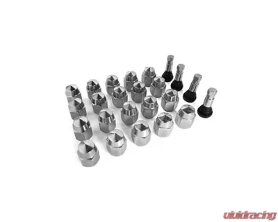 Scott Drake STYLE STEEL RIM LUG NUT KIT - C5ZZ-1012-KIT