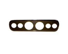 Scott Drake Gauge Insert Bezel - Wood Ford Mustang 1966