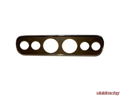 Scott Drake Gauge Insert Bezel - Wood Ford Mustang 1966 - C5ZZ-10838-6-WG