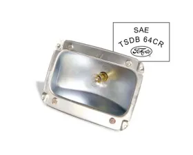 Scott Drake Tail Light Housing Set Concours with FoMoCo Logo Ford Mustang 1965-1966