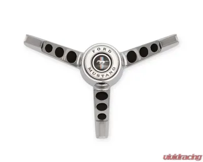 Scott Drake Standard Wheel Horn Button with Alternator Ford Mustang 1965-1966 - C5ZZ-13A805-B