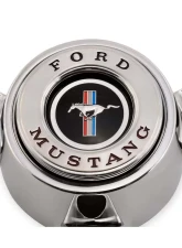 Scott Drake Standard Wheel Horn Button with Alternator Ford Mustang 1965-1966                                     - C5ZZ-13A805-B - Image 2