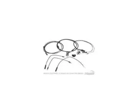 Scott Drake Fog Lamp Wiring Conversion Kit Ford Mustang 1964-1965