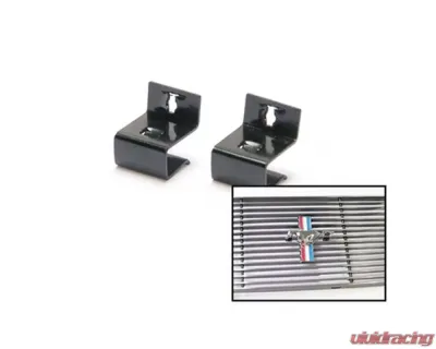 Scott Drake Billet Grille Emblem Mounting Clips Ford Mustang 1964-1973 - C5ZZ-16229-BGMC