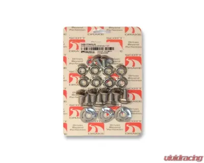 Scott Drake Bumper Bolt Kit Deluxe 28 Piece Kit Ford Mustang 1964-1970 - C5ZZ-17758-DLXK