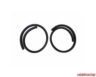 Scott Drake Concours 5/8" Heater Hose - White Stripe - C5ZZ-18472-WT