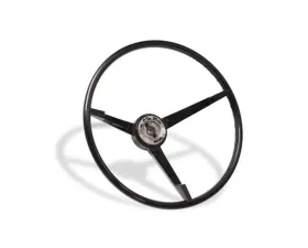 Scott Drake Standard Steering Wheel Black Ford Mustang 1965-1966