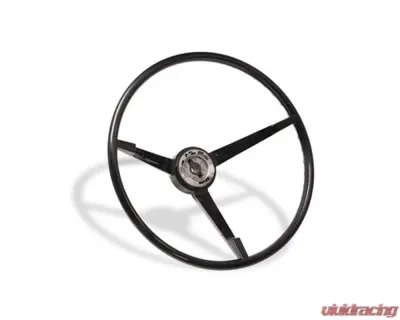 Scott Drake Standard Steering Wheel Black Ford Mustang 1965-1966 - C5ZZ-3600-BK