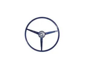 Scott Drake Standard Steering Wheel Blue Ford Mustang 1965