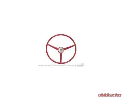 Scott Drake Standard Steering Wheel Bright Red Ford Mustang 1965 - C5ZZ-3600-BR