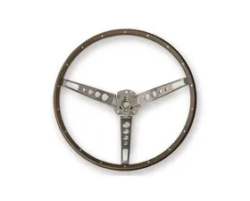 Scott Drake Deluxe Steering Wheel Wood Ford Mustang 1965-1966