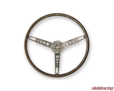 Scott Drake Deluxe Steering Wheel Wood Ford Mustang 1965-1966 - C5ZZ-3600-N