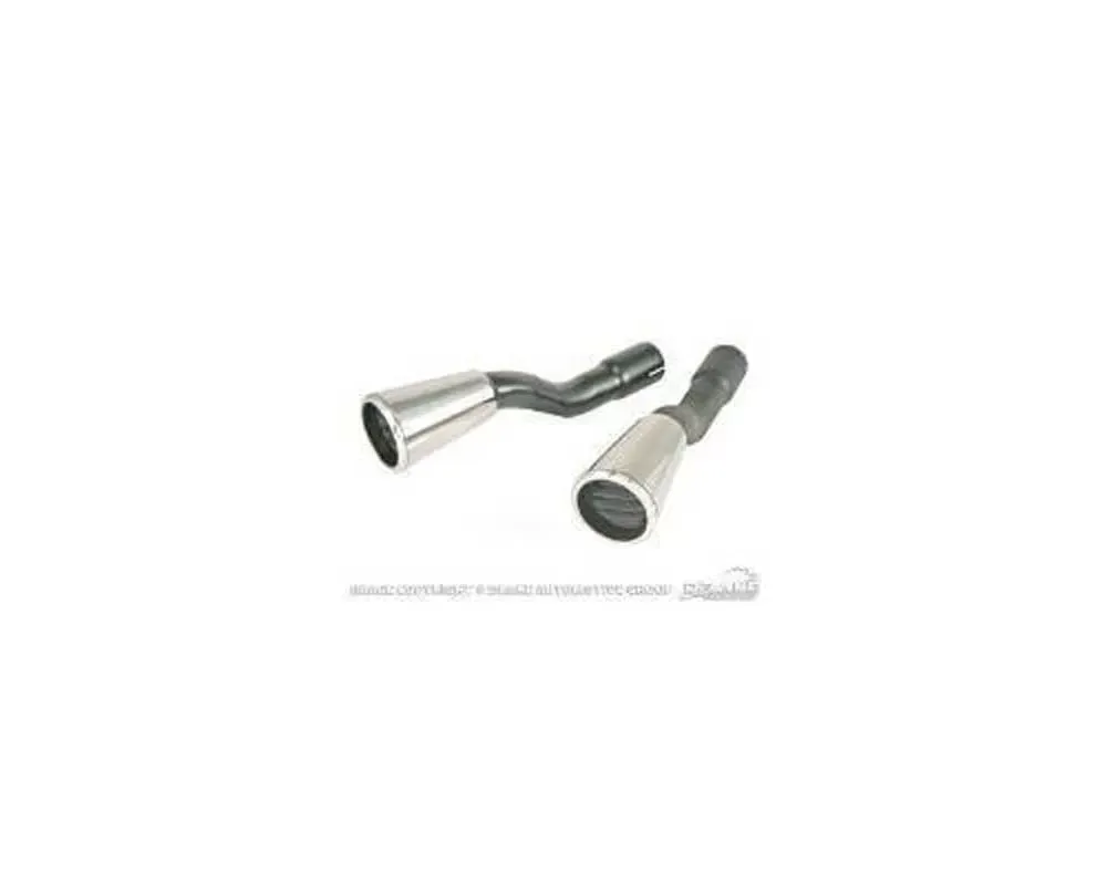 Scott Drake GT Exhaust Trumpets Pair Ford Mustang 1965-1966 - C5ZZ-5255-PRO