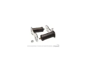 Scott Drake Shackle Kit Stainless Steel Dual Exhaust 9/16