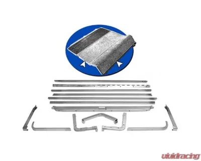 Scott Drake Rear Seat Molding Ford Mustang 1965-1968 - C5ZZ-63130A18-K