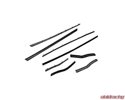 Scott Drake Economy Window Channel Strip Set Ford Mustang 1965-1966 - C5ZZ-6321458-9E