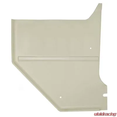 Scott Drake Kick Panels White Ford Mustang 1964-1965 - C5ZZ-65023445WT
