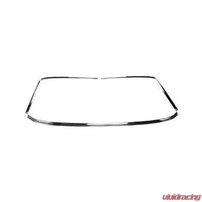 Scott Drake Windshield Molding Top Left Hand Ford Mustang 1967-1968 - C5ZZ-6503145-BR