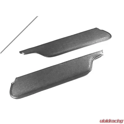Scott Drake Sun Visors White Ford Mustang 1964-1966 - C5ZZ-6504104-WT