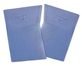 Scott Drake PVC Pony Floor Mats Blue Ford Mustang 1965-1966