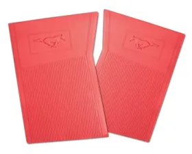 Scott Drake PVC Pony Floor Mats Red Ford Mustang 1965-1966