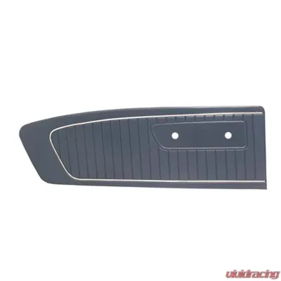 Scott Drake Standard Door Panels Blue Ford Mustang 1964-1965 - C5ZZ-65239423BL