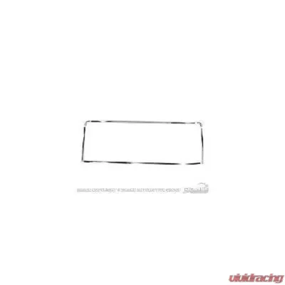 Scott Drake Rear Window Molding Ford Mustang 1964-1966 - C5ZZ-6542404