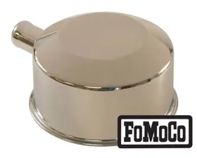 Scott Drake Oil Cap with Tube FoMoCo logo Chrome Ford Mustang 1965