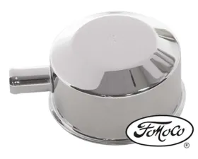 Scott Drake Shelby Oil Cap w/ FoMoCo Logo Chrome Ford Mustang 1965-1967