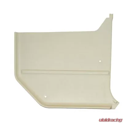 Scott Drake Kick Panels White Ford Mustang 1964-1966 - C5ZZ-76023445WT