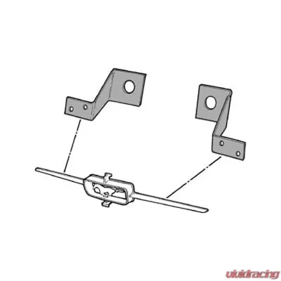 Scottt Drake Grill Bar Mounting Brackets Ford Mustang 1965 - C5ZZ-8182-3-A