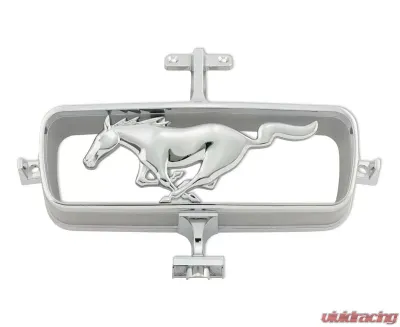 Scott Drake Grill Emblem Horse and Corral Ford Mustang 1964-1965 - C5ZZ-8213-AR