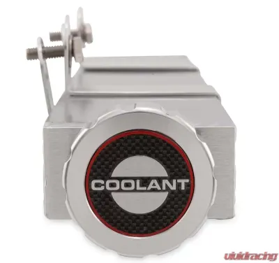 Scott Drake Radiator Overflow Tank Aluminum Ford Mustang 1965-1968 - C5ZZ-8C077-AL