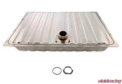 Scott Drake Polished Stainless Steel Fuel Tank with Drain Plug Ford Mustang 1964-1968 - C5ZZ-9002-SS