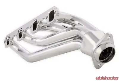 Scott Drake Shorty Header 1-5/8" Silver Ceramic Coated Ford Mustang 1964-1970 - C5ZZ-9430-CC-SH