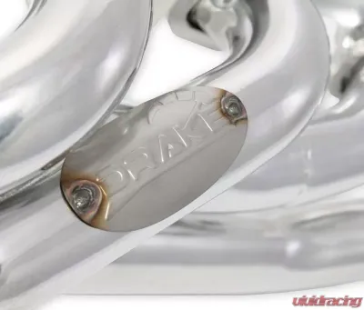 Scott Drake Shorty Header 1-5/8" Silver Ceramic Coated Ford Mustang 1964-1970 - C5ZZ-9430-CC-SH