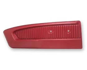 Scott Drake Deluxe Door Panels Dark Red Ford Mustang 1966